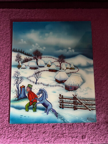 Zima na Jadovniku, autor Nikola Marinkovic