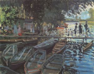 Bathers at La GrenoulliÃ¨re