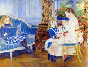 Children in the afternoon in Wargemont