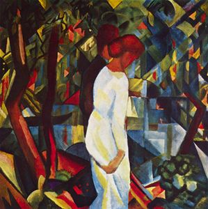 Couple in the forest