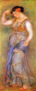 Dancer with castanets