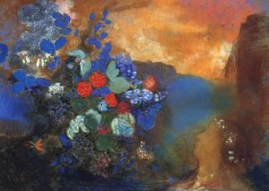 Ophelia among the flowers