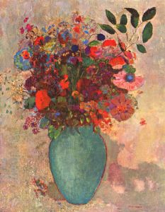 The turquoise vase