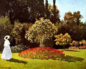 Woman in the garden