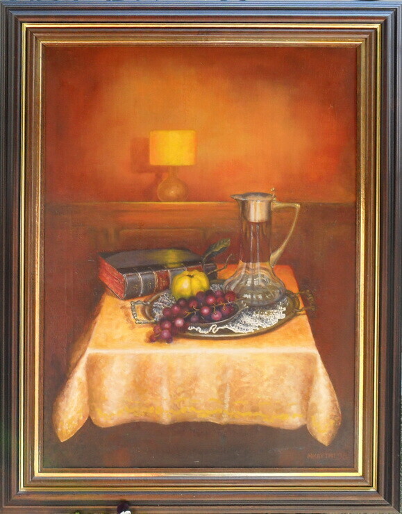 Still life with a book