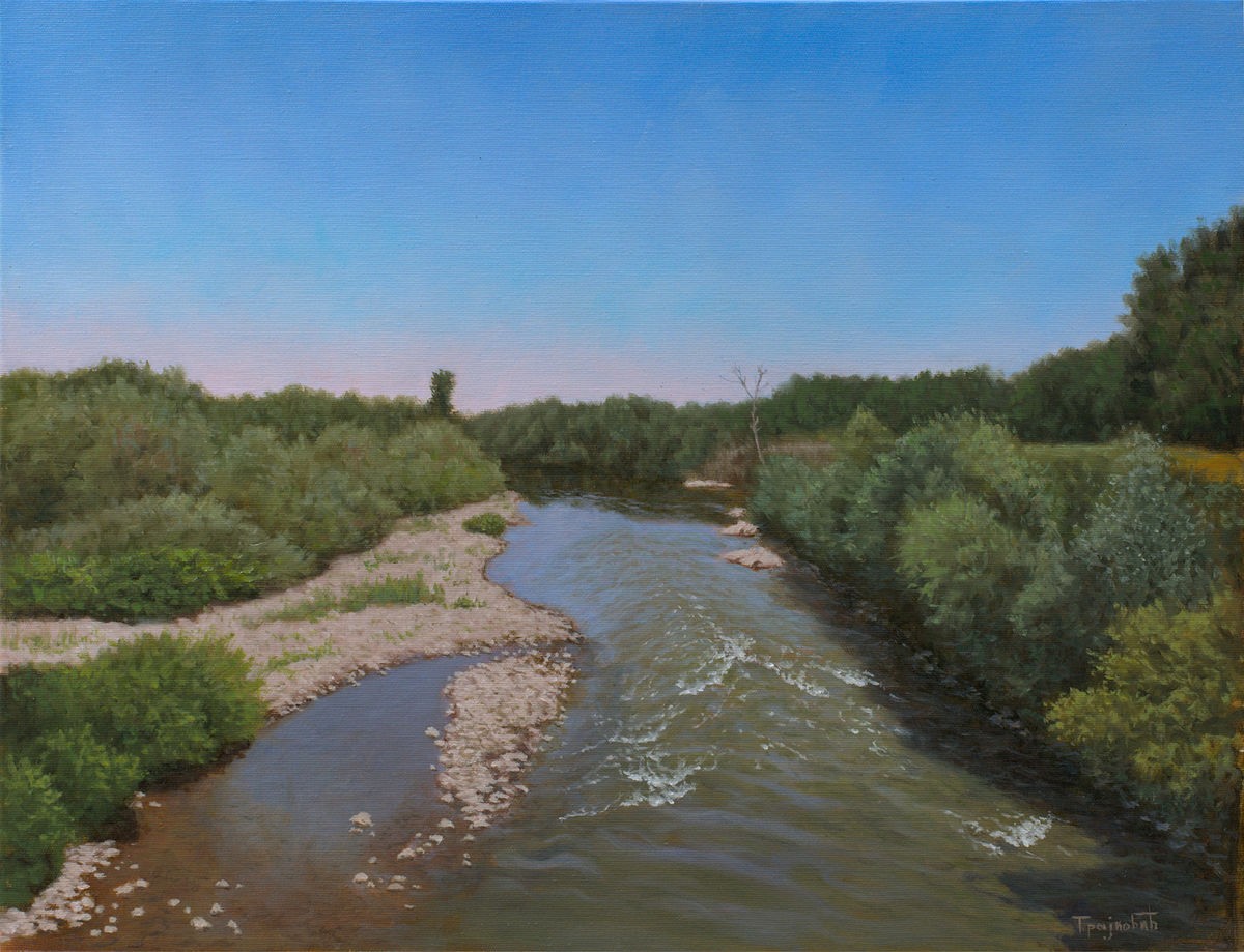 View from the Old Bridge in Summer