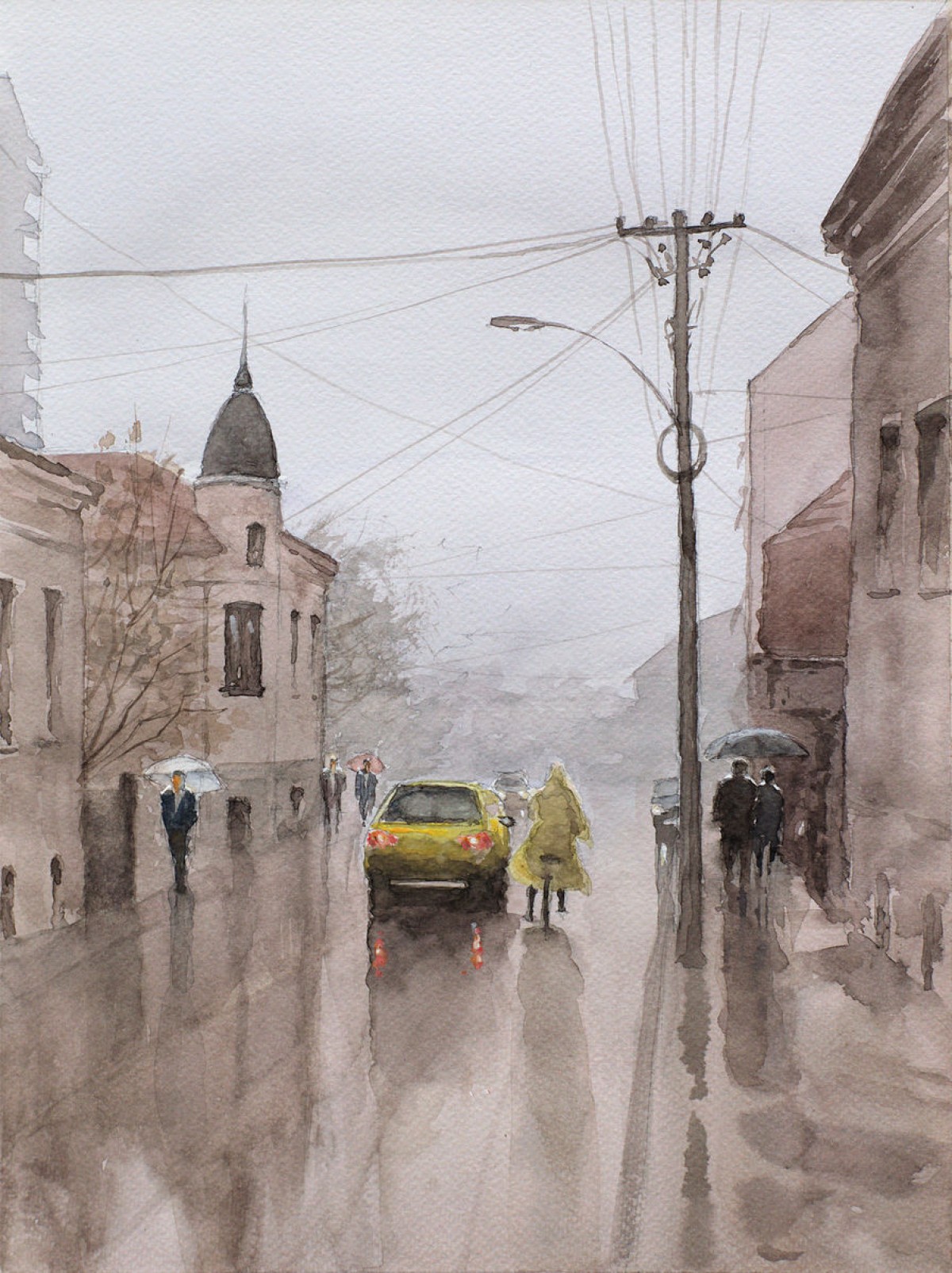Rainy Day in NS street