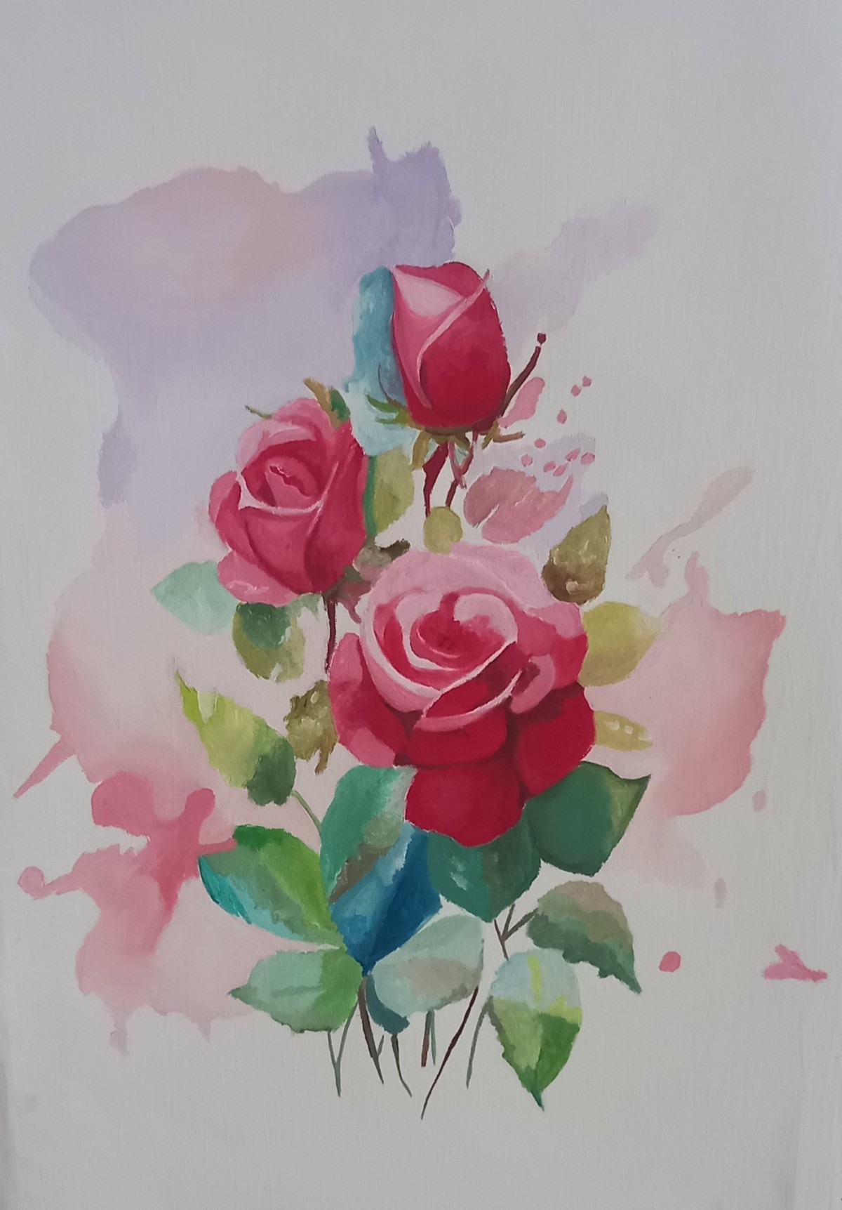 Spring rose