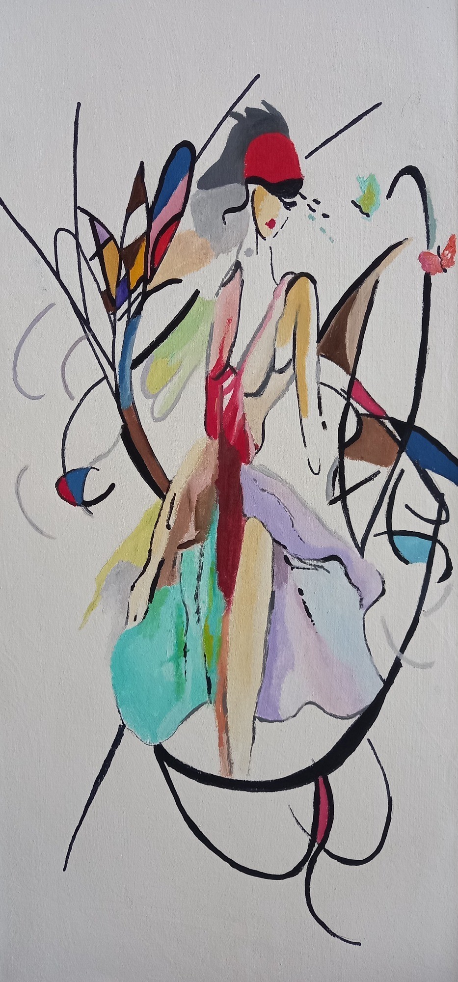 Spring lady