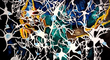 Impuls of life, painting AnaArt
