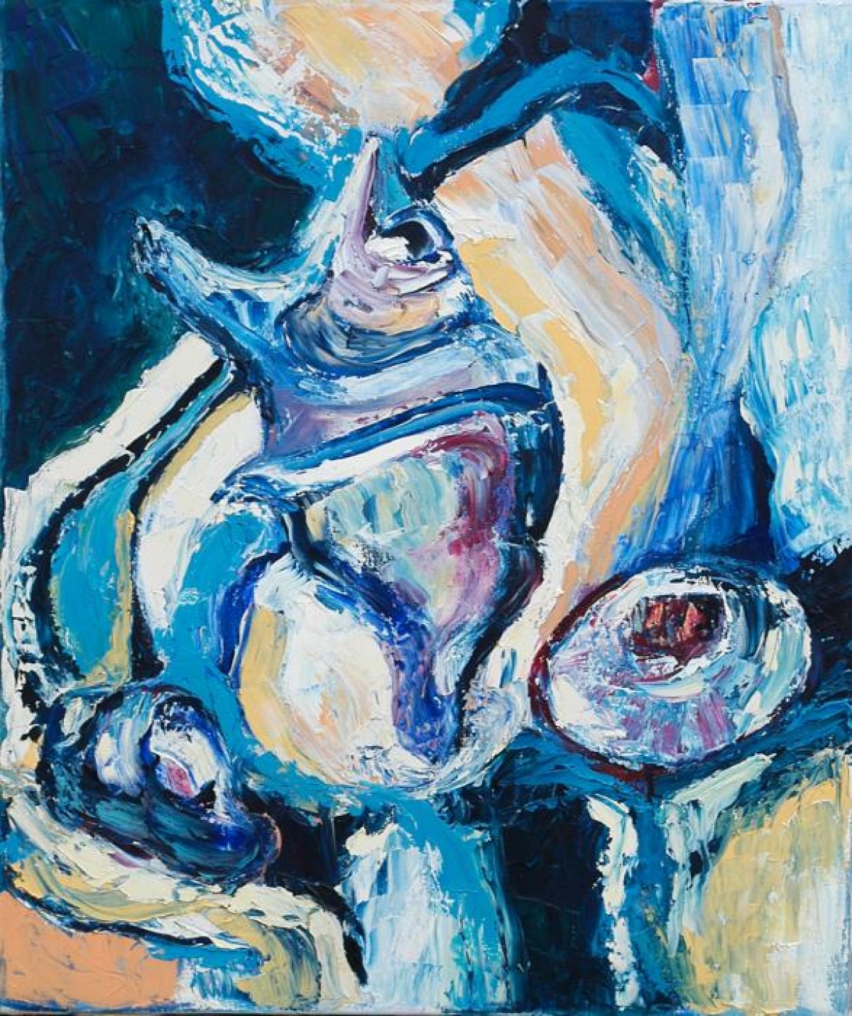 Dancing beneath the blue