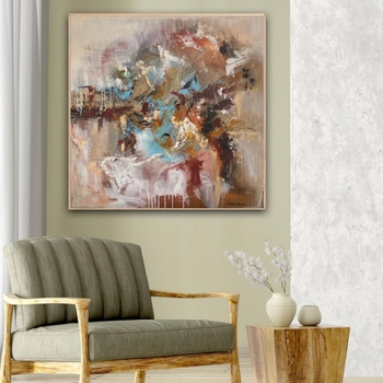 The Colors of Our Sky-2, painting Djordjevic Snezana
