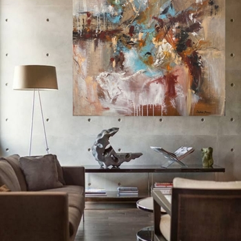 The Colors of Our Sky-2, painting Djordjevic Snezana