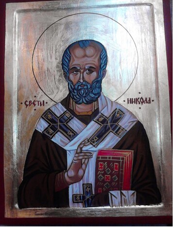Sv. Nikola, autor Aleksandar Nemoda