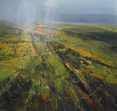 The secret of the green valley - 13, painting Grozdanovski Ivan