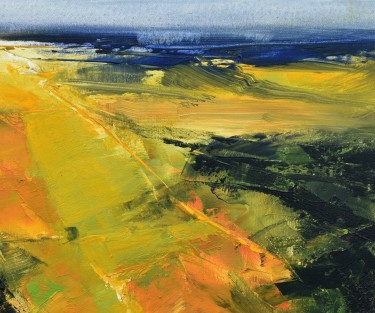 The secret of the green valley - 14, painting Grozdanovski Ivan
