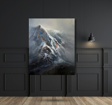 " Agartha - On the path to Valhalla 5 ", painting Grozdanovski Ivan