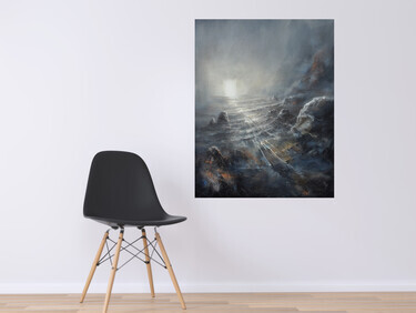 " Agartha - Gate of Valhalla ", painting Grozdanovski Ivan
