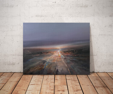 " Agartha - Ancient Crossroads - 5 ", painting Grozdanovski Ivan