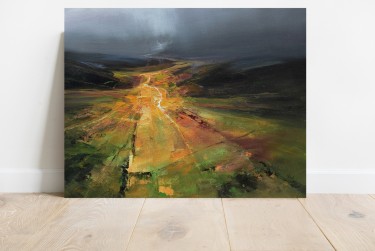 Agartha - In the Light Beneath the Shadow - 6, painting Grozdanovski Ivan