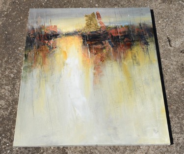 Harbor of destroyed dreams - Inside Out, painting Grozdanovski Ivan