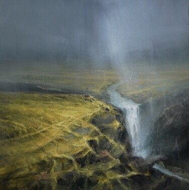 " Agartha - The Call Of Serenity ", painting Grozdanovski Ivan