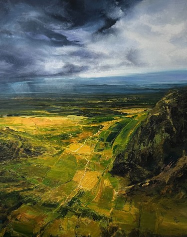 Agartha - Event Horizon, painting Grozdanovski Ivan