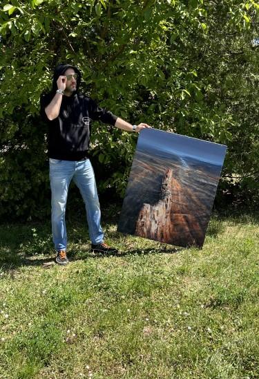 Agartha - Beyond the wasteland 2, painting Grozdanovski Ivan