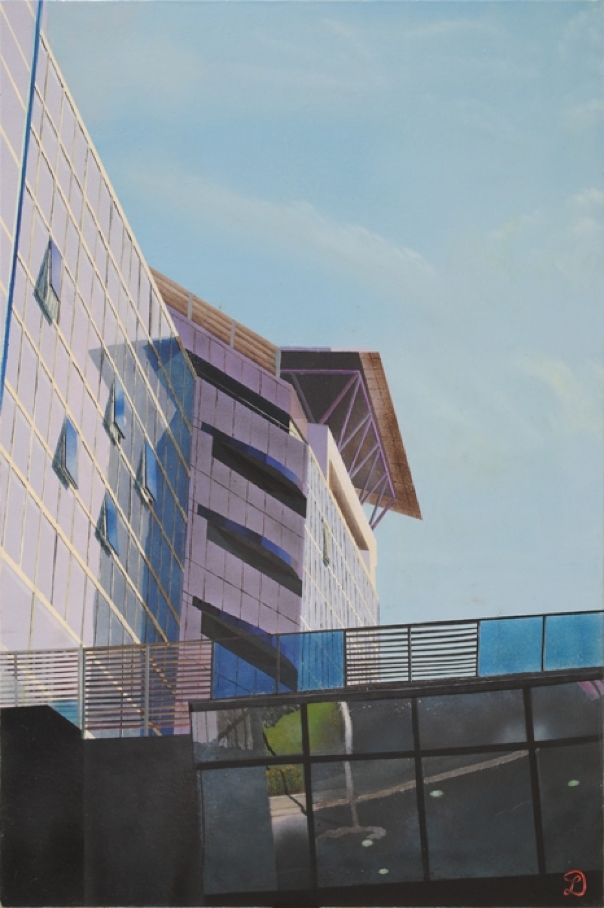 Modern buildings detail
