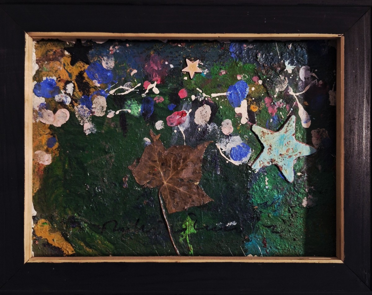 Leaf among the stars