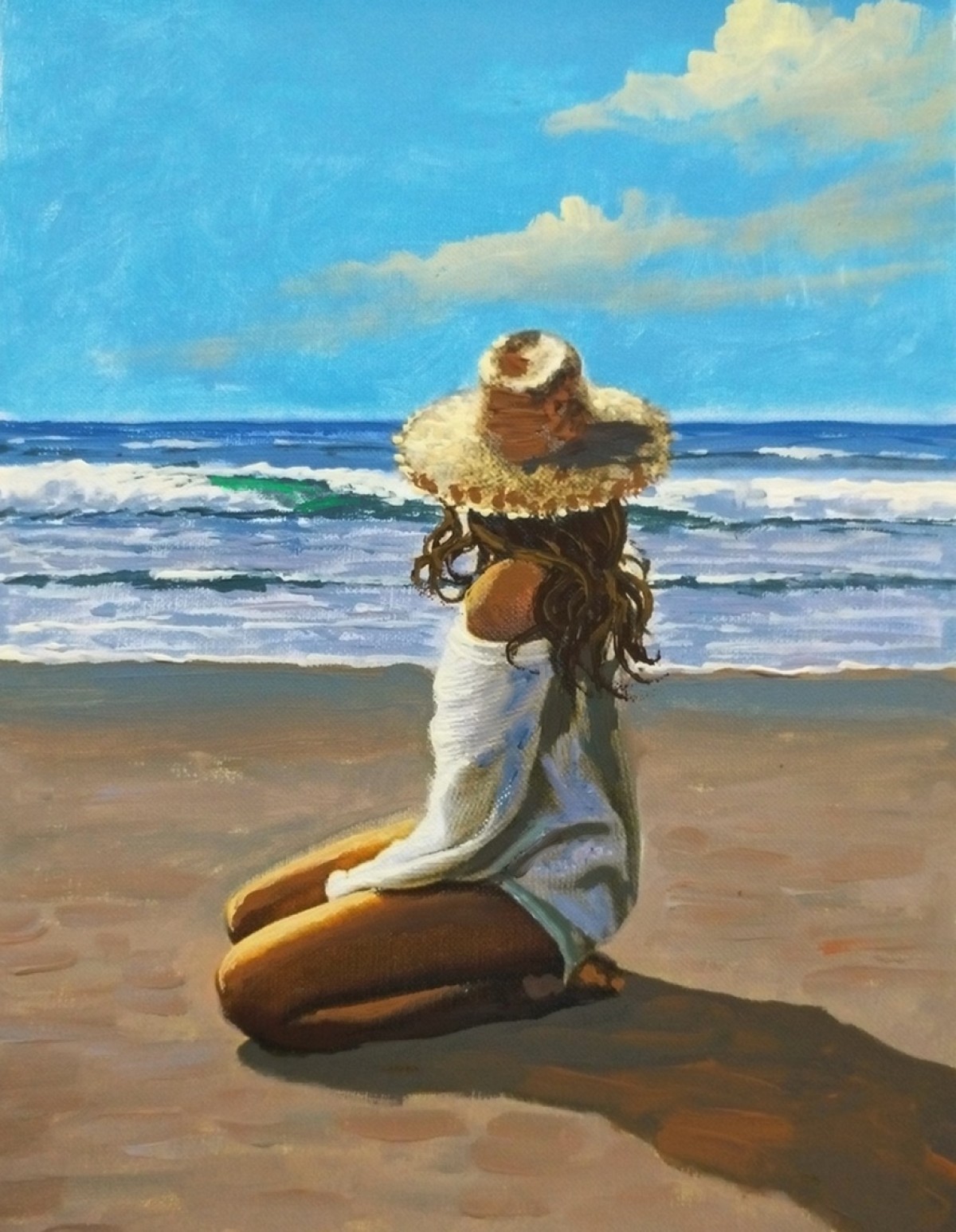 Girl on the beach