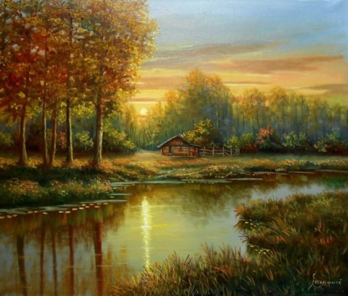 The evening magic