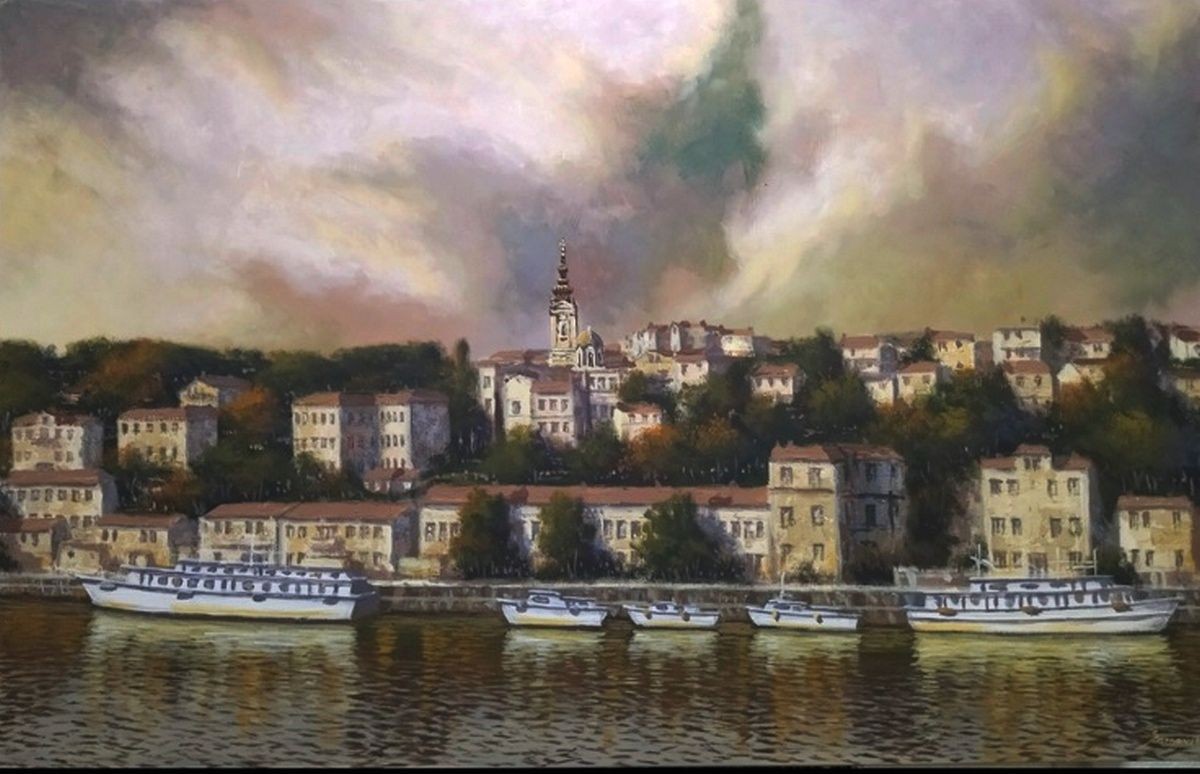 Belgrade from the Sava river IV