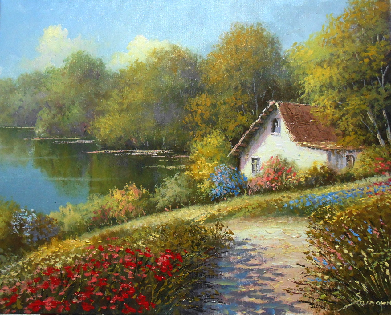 Path to the river
