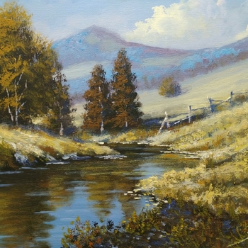 Planinska reka by Borko Šainović