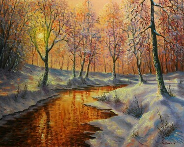 Winter sunrise by Borko Šainović