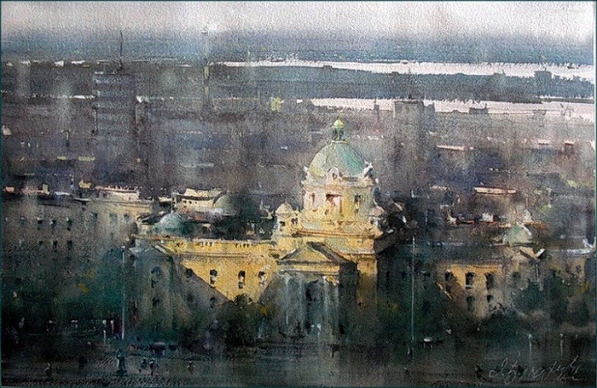 Late afternoon in the city