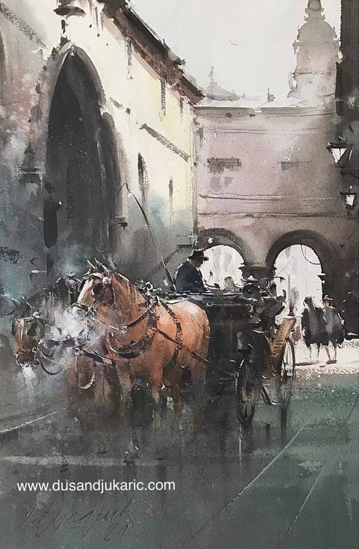 A conversation before a ride