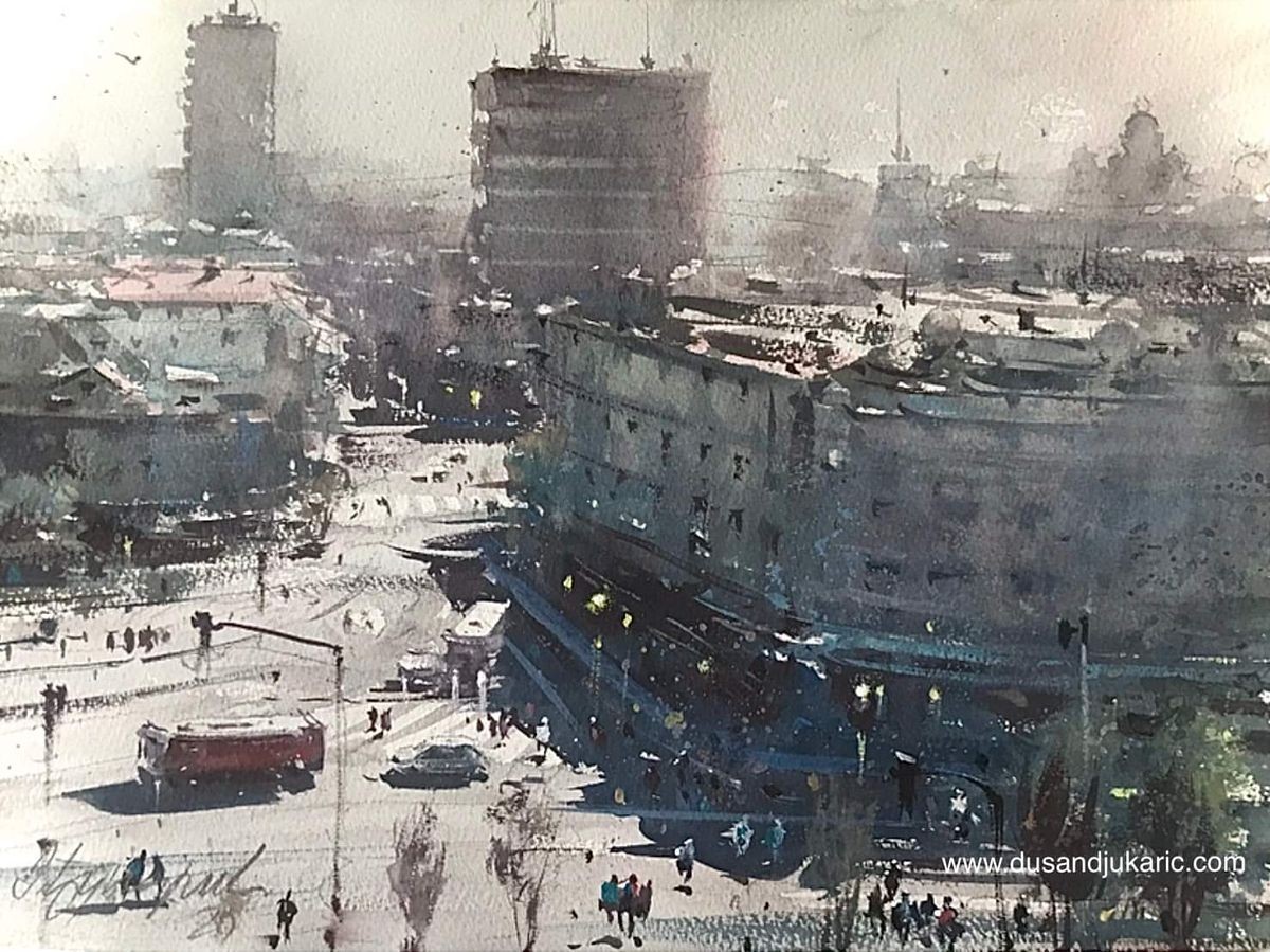 View on Makedonska street