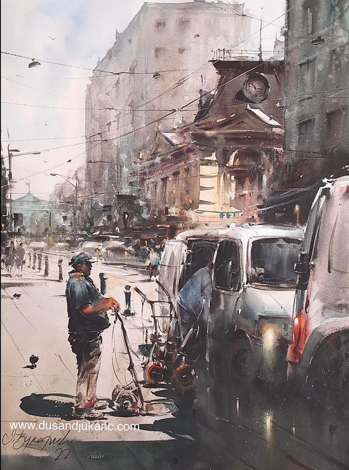 Time of delivery in Vasina street