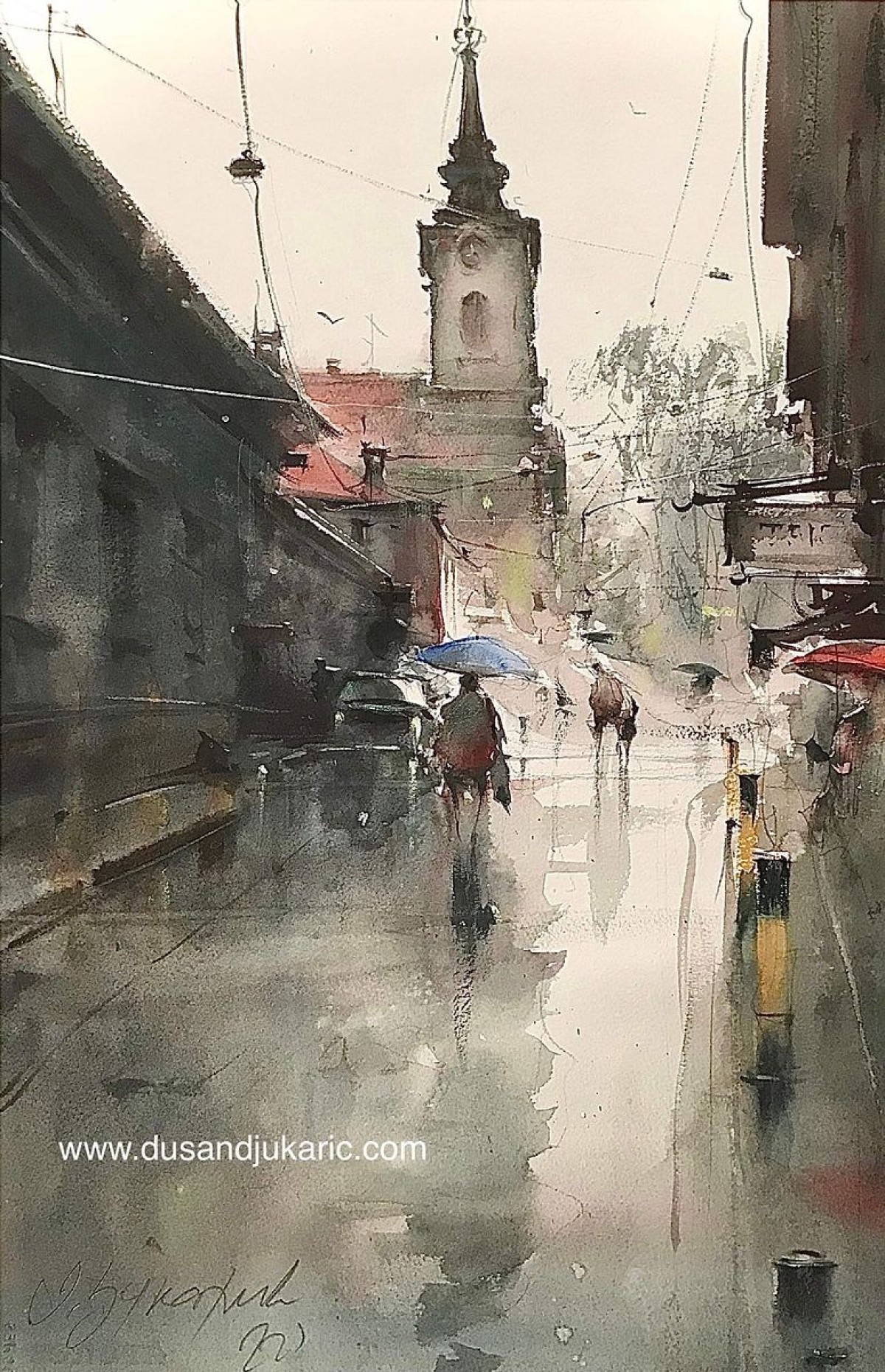 After the rain in Zemun