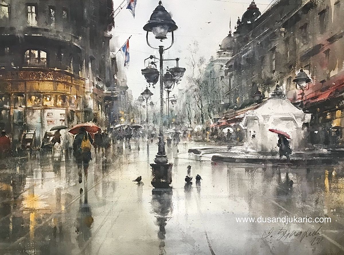 Rainy December in  Knez