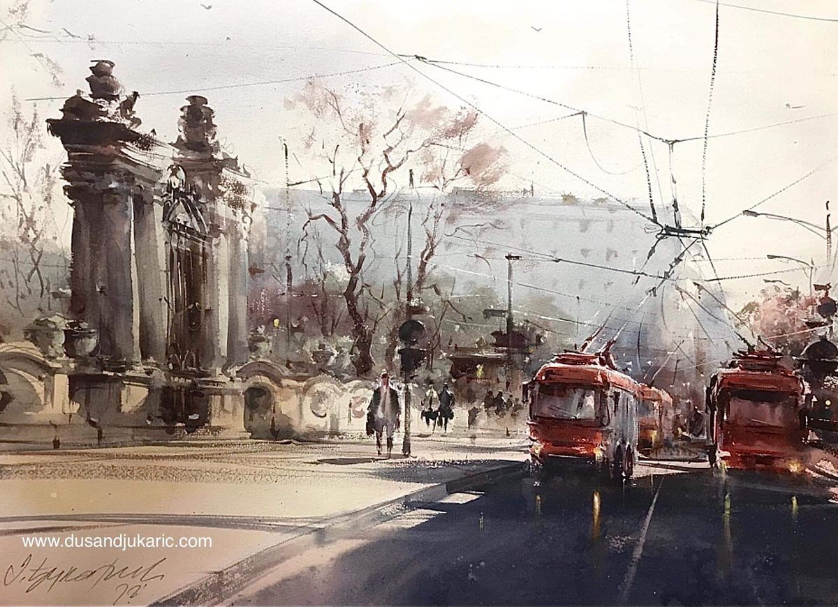 Noon on the Students square