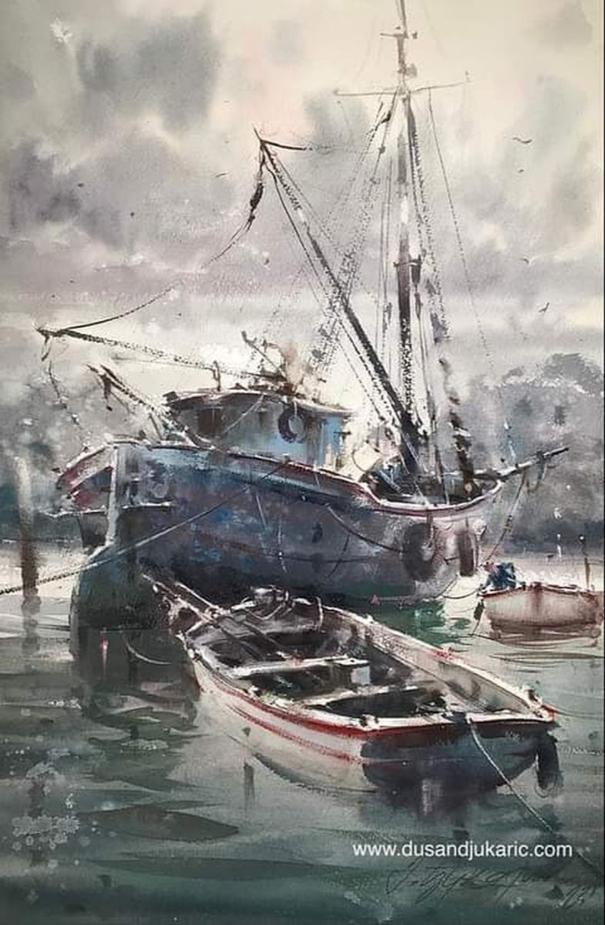 Boats on the river