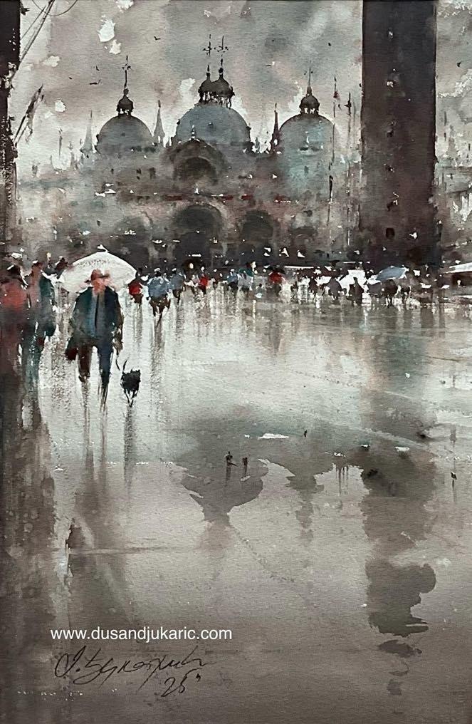 Rainy day in Venice