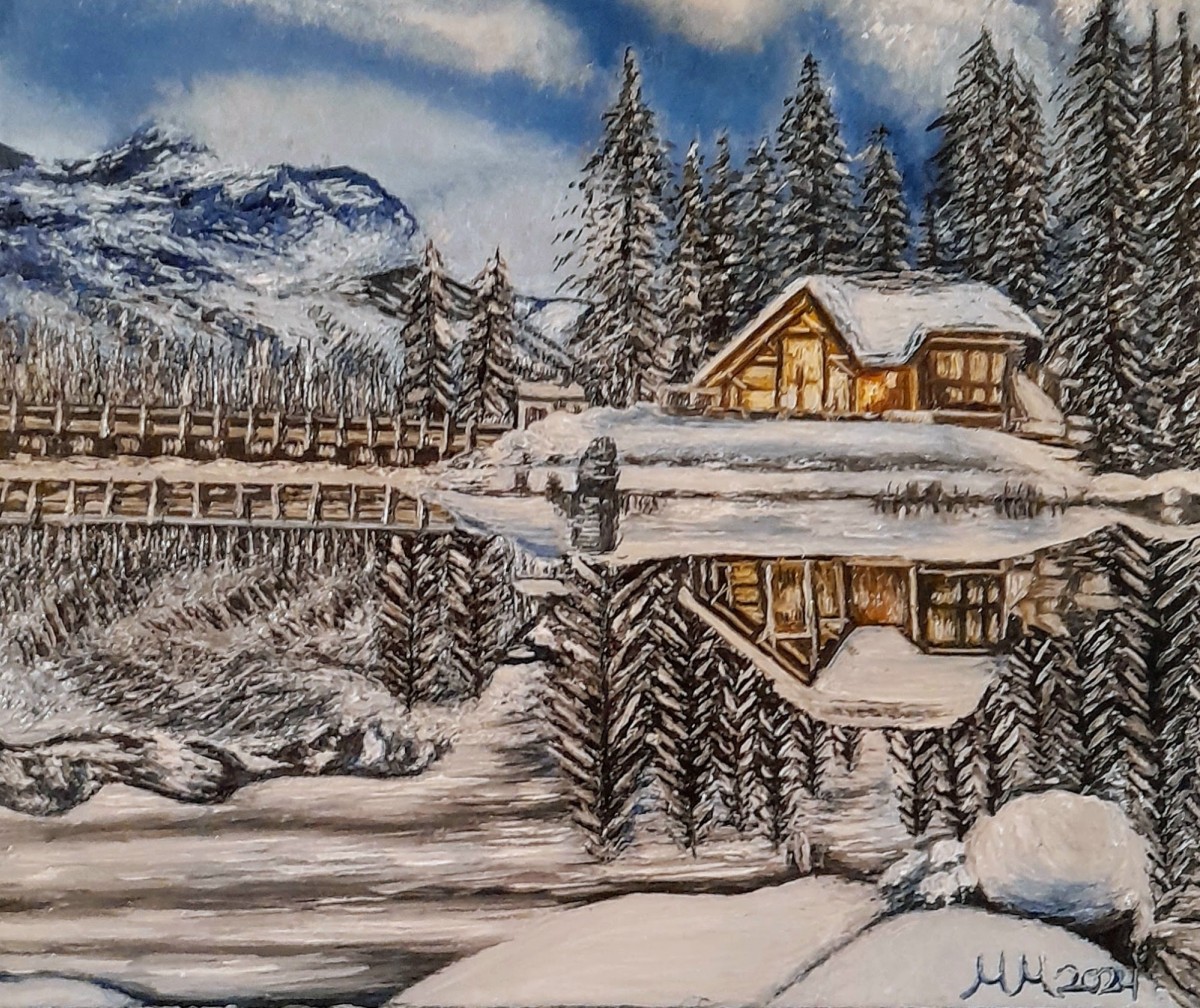 Winter on the mountain