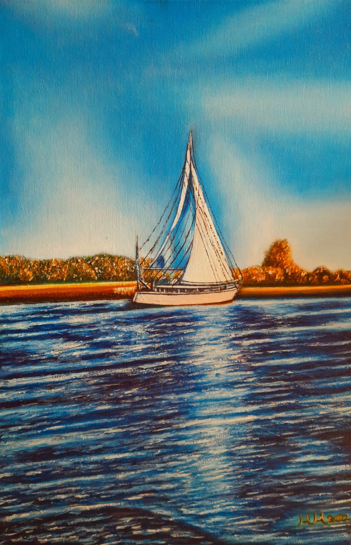 Sailboat in distance