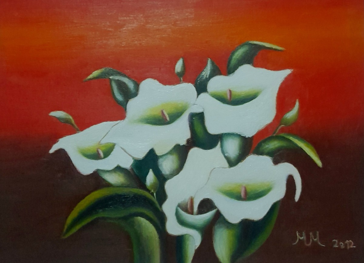 White the flower