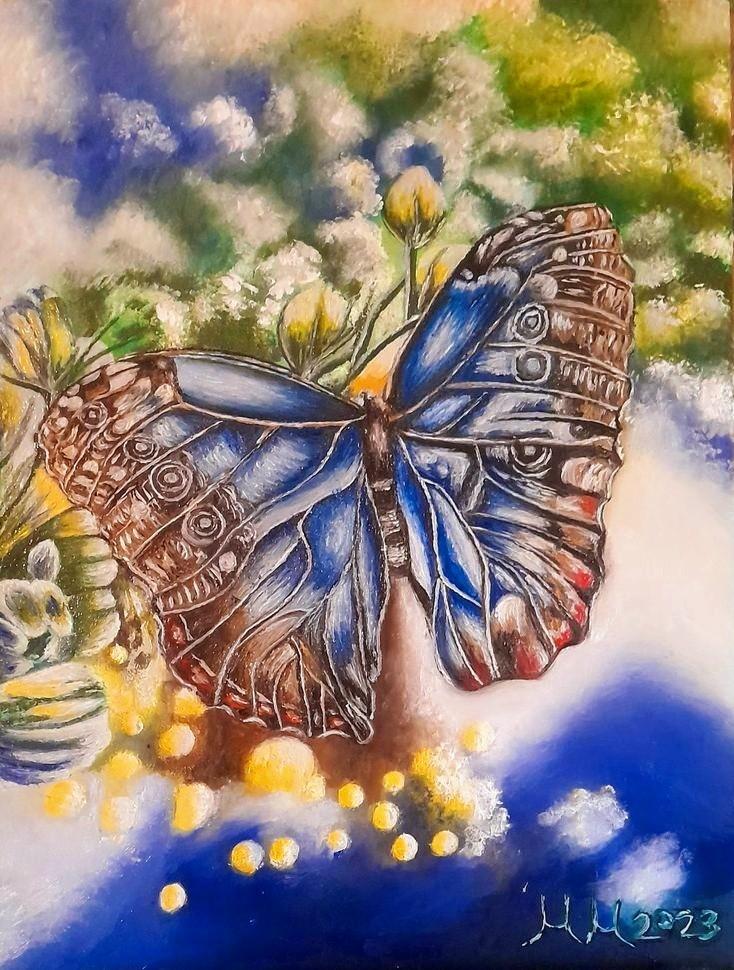 Blue butterfly