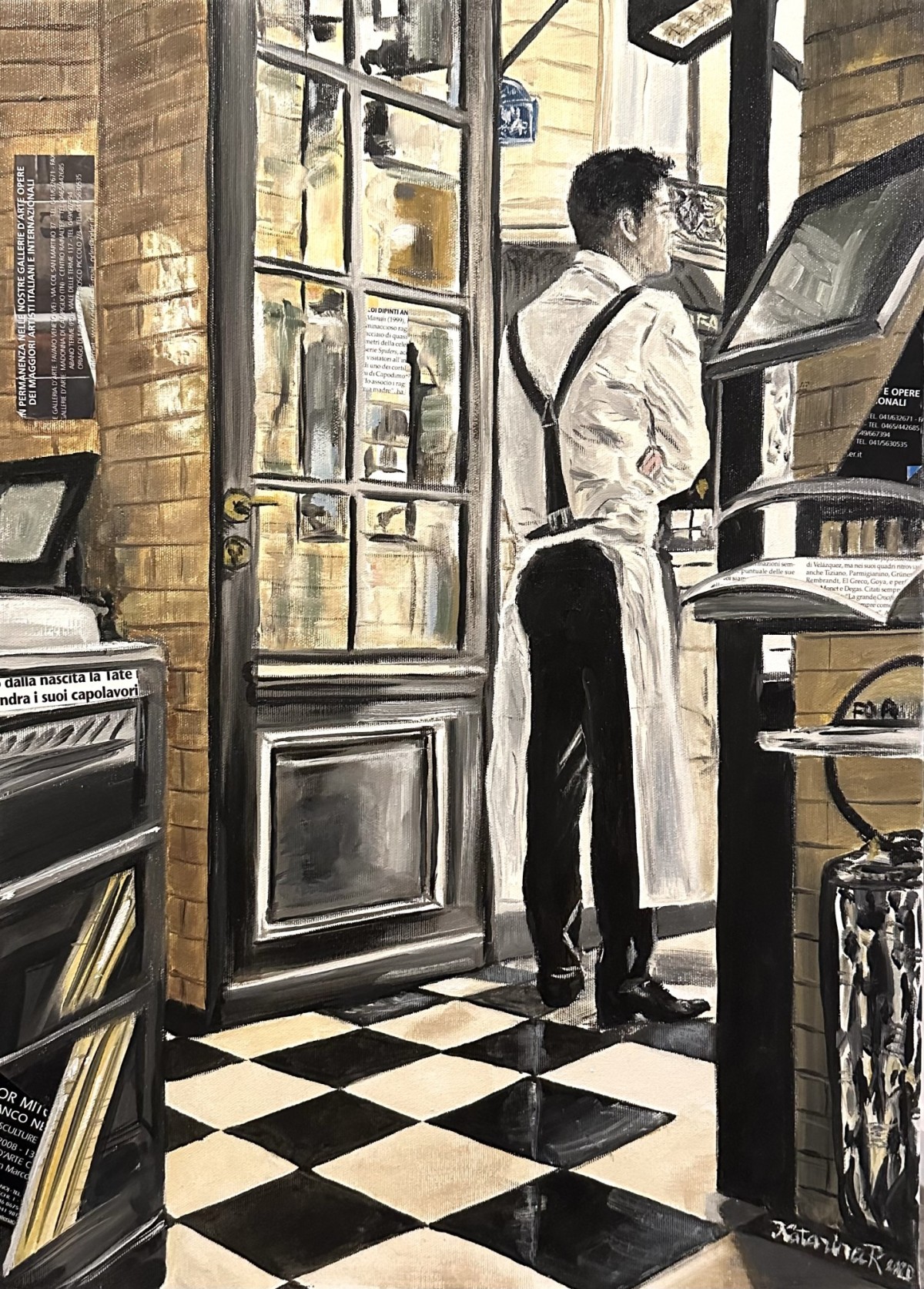 Paris cafe